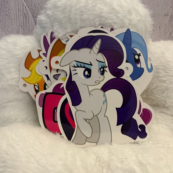 My Little Pony (MLP) Happy Birthday Banner Decorations (SKU: 204MI) - Picture 2 of 6